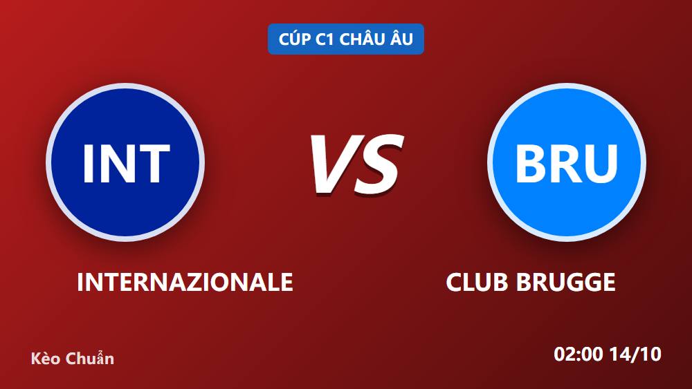 Inter vs Club Brugge: Cách soi kèo từng bước cho ngày 13/10